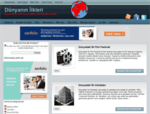 Tablet Screenshot of dunyaninilkleri.com